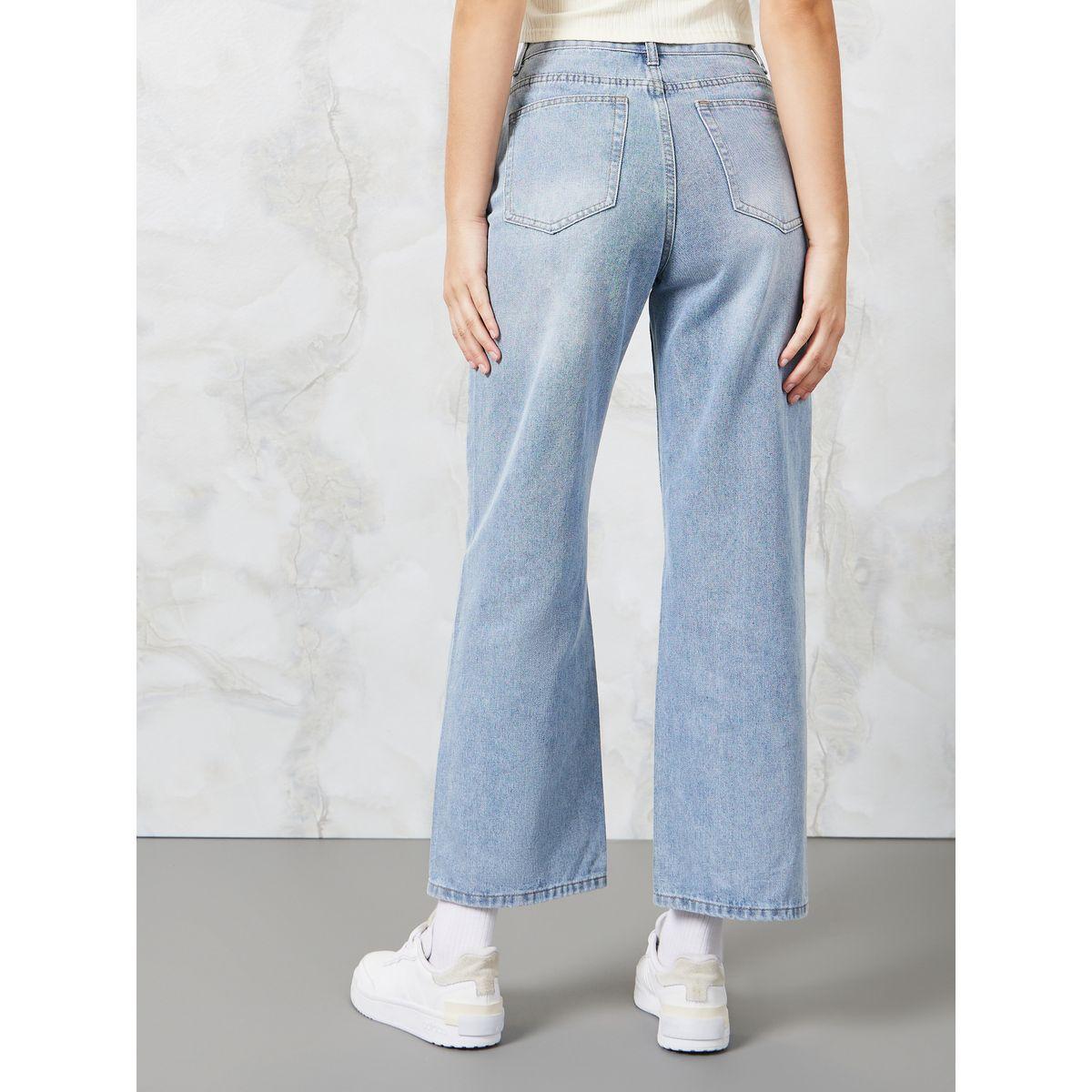 جينز بقصة موم وتفاصيل باهتة-women-clothing-bottoms-jeans-image-5