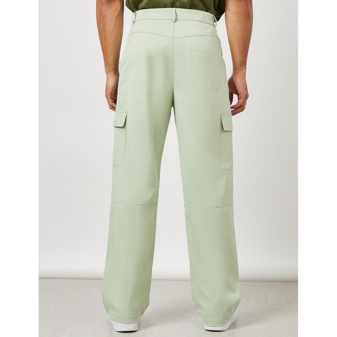 بنطال كارجو منسوج بقصة مريحة-men-clothing-bottoms-trousersandchinos-trousers-image-5