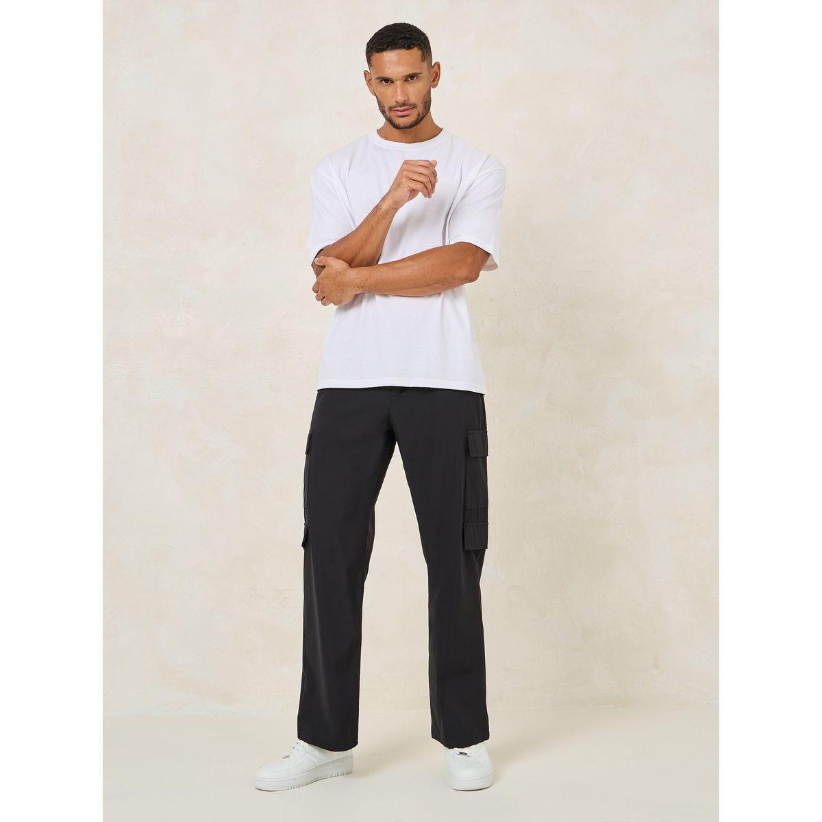 Styli Relaxed Fit Cargo Pocket Detail Pants-men-clothing-bottoms-trousersandchinos-trousers-image-2