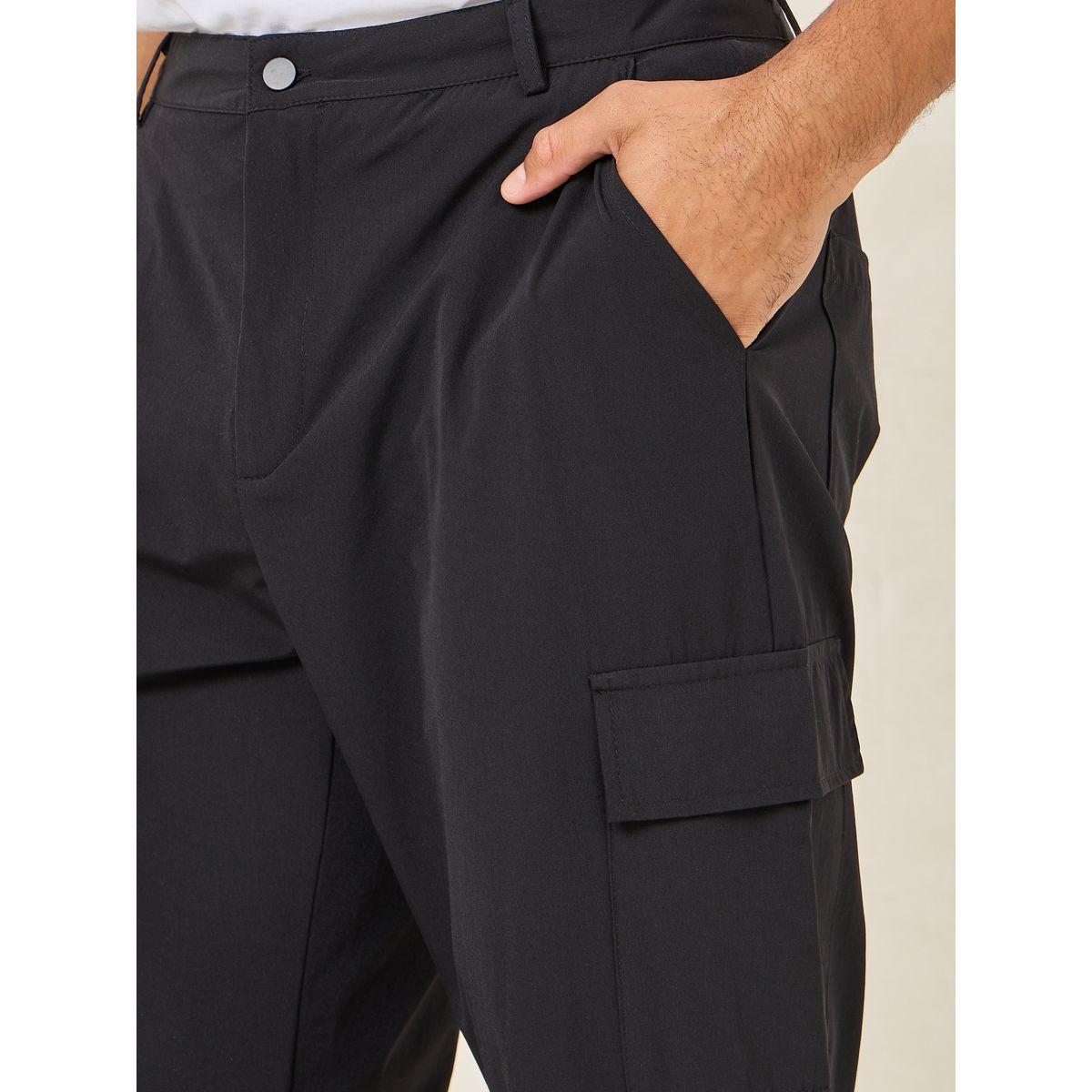 بنطال بقصة مريحة وجيوب بنمط كارجو-men-clothing-bottoms-trousersandchinos-trousers-image-3