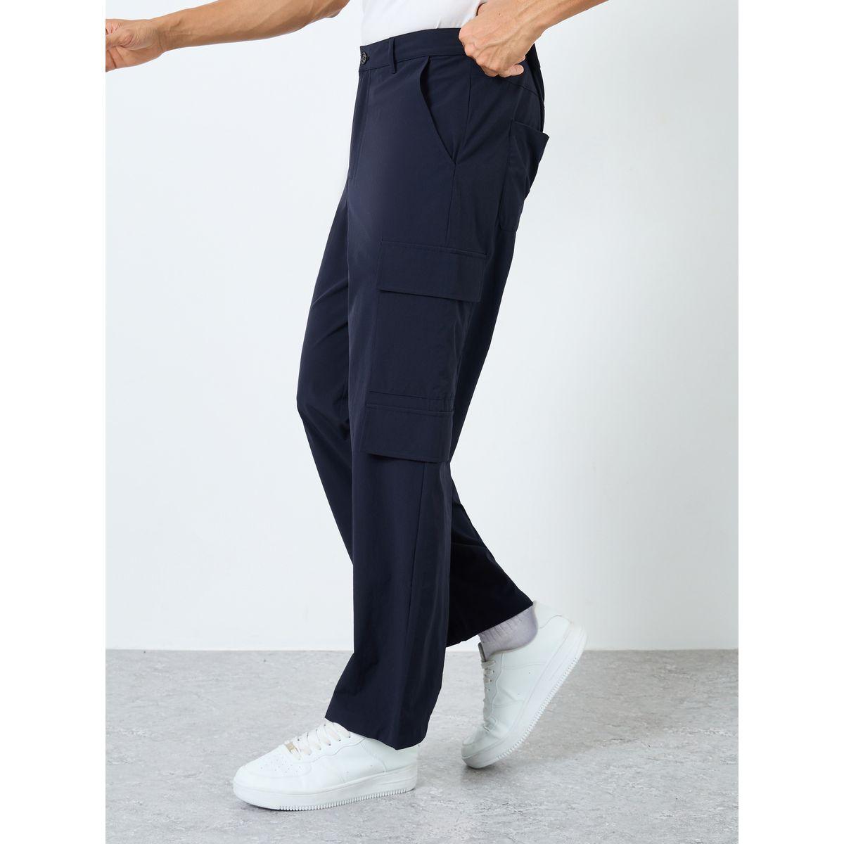 Styli Relaxed Fit Cargo Pocket Detail Pants-men-clothing-bottoms-trousersandchinos-trousers-image-1