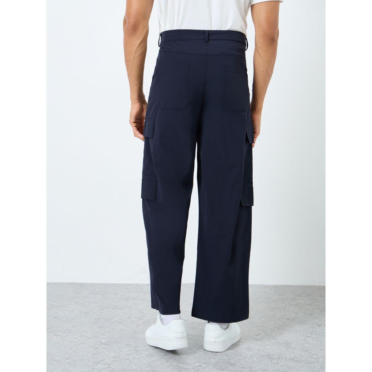 Styli Relaxed Fit Cargo Pocket Detail Pants-men-clothing-bottoms-trousersandchinos-trousers-image-4