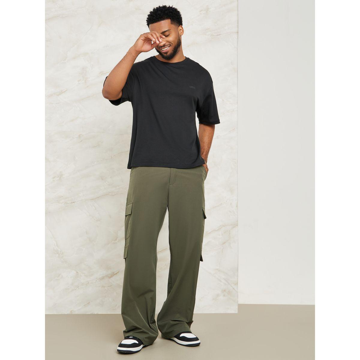 بنطال كارجو بقصة مريحة-men-clothing-bottoms-trousersandchinos-trousers-image-2