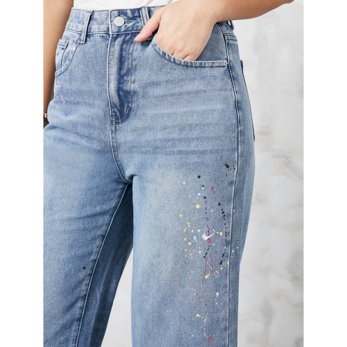 جينز واسع الأرجل بخصر عالي-women-clothing-bottoms-jeans-image-4