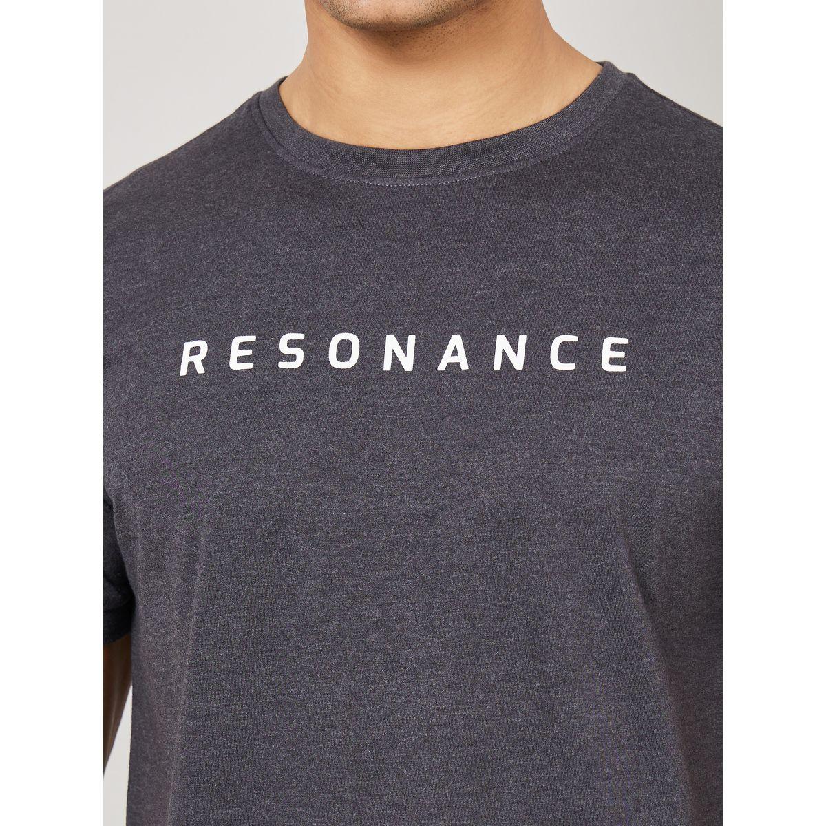 Styli Unwind Chest Print T-shirt and Short Set with Self Folding Hem-men-clothing-nightwear-sets-image-3