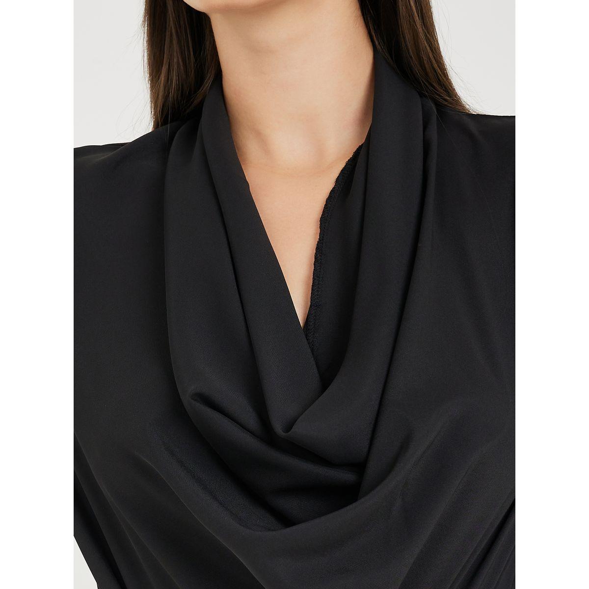 Styli Cowl Neck Bodysuit with Long Sleeves-women-clothing-tshirts-image-4
