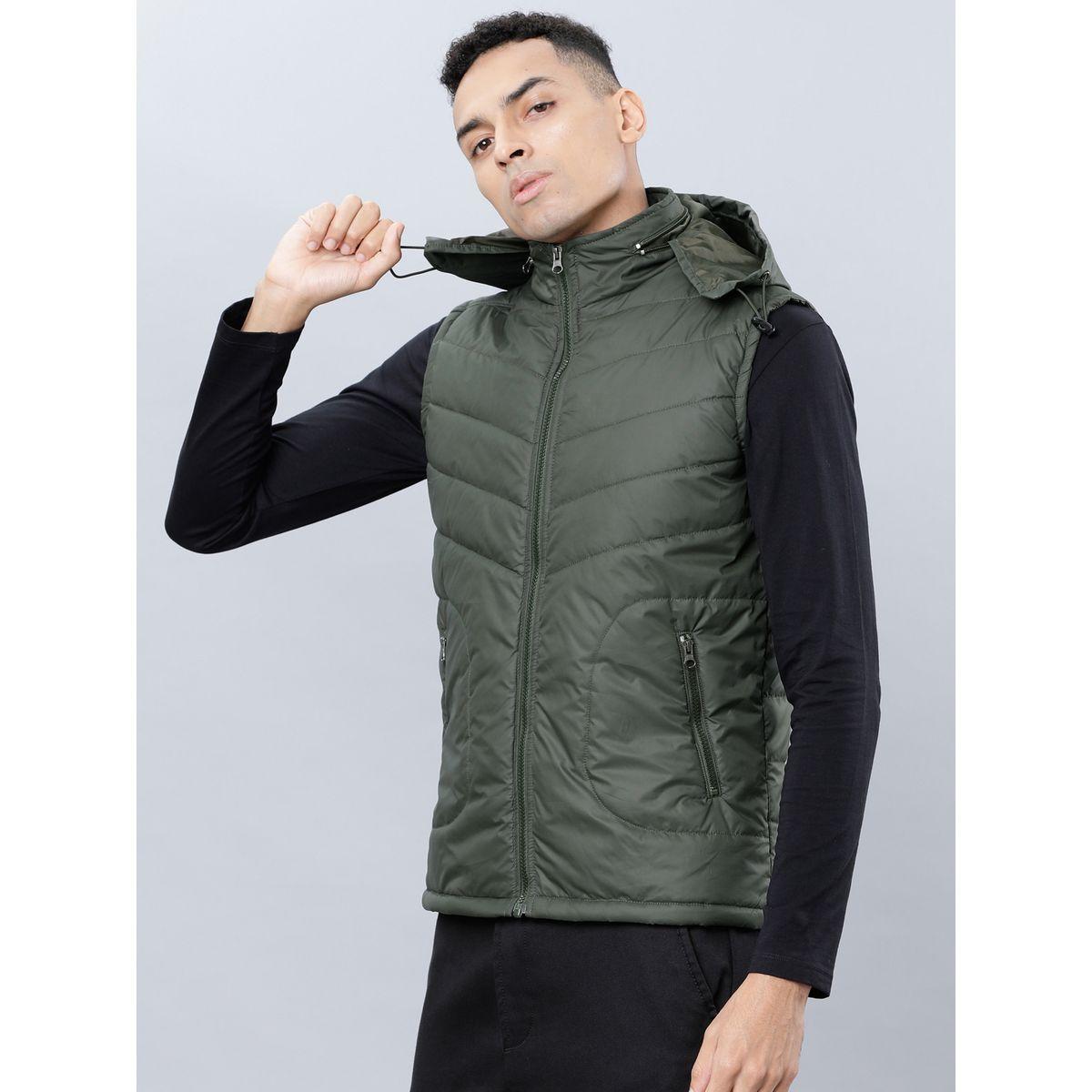 Highlander X Styli Solid Hooded Sleeveless Puffer Jacket-men-clothing-jacketsandblazers-jackets-image-2