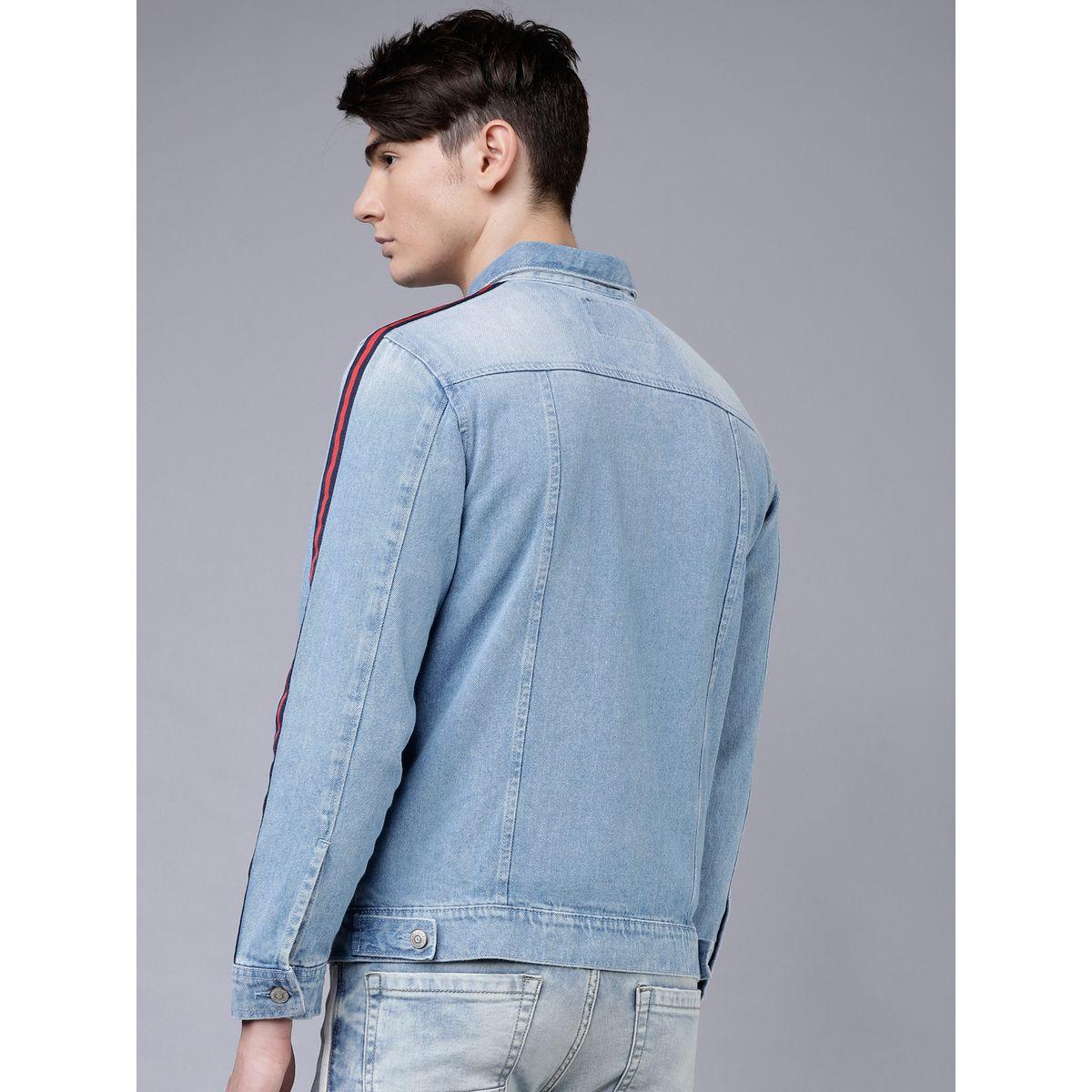 جاكيت دنيم بقصة عادية هايلاندر × ستايلي-men-clothing-jacketsandblazers-jackets-image-3