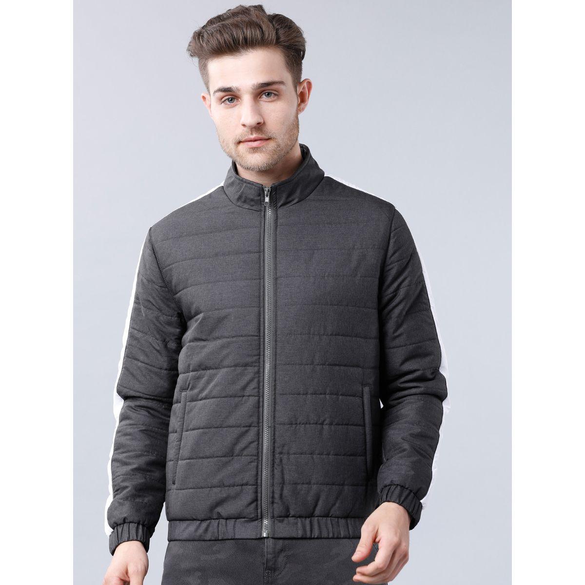 Highlander X Styli Solid High Neck Puffer Jacket-men-clothing-jacketsandblazers-jackets-image-1