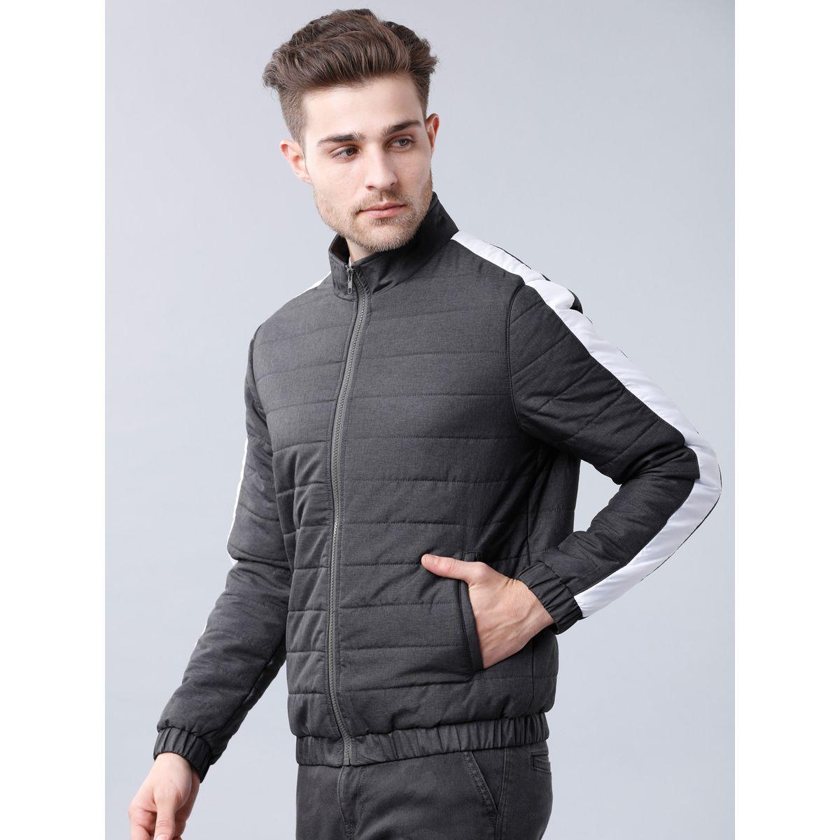 Highlander X Styli Solid High Neck Puffer Jacket-men-clothing-jacketsandblazers-jackets-image-2