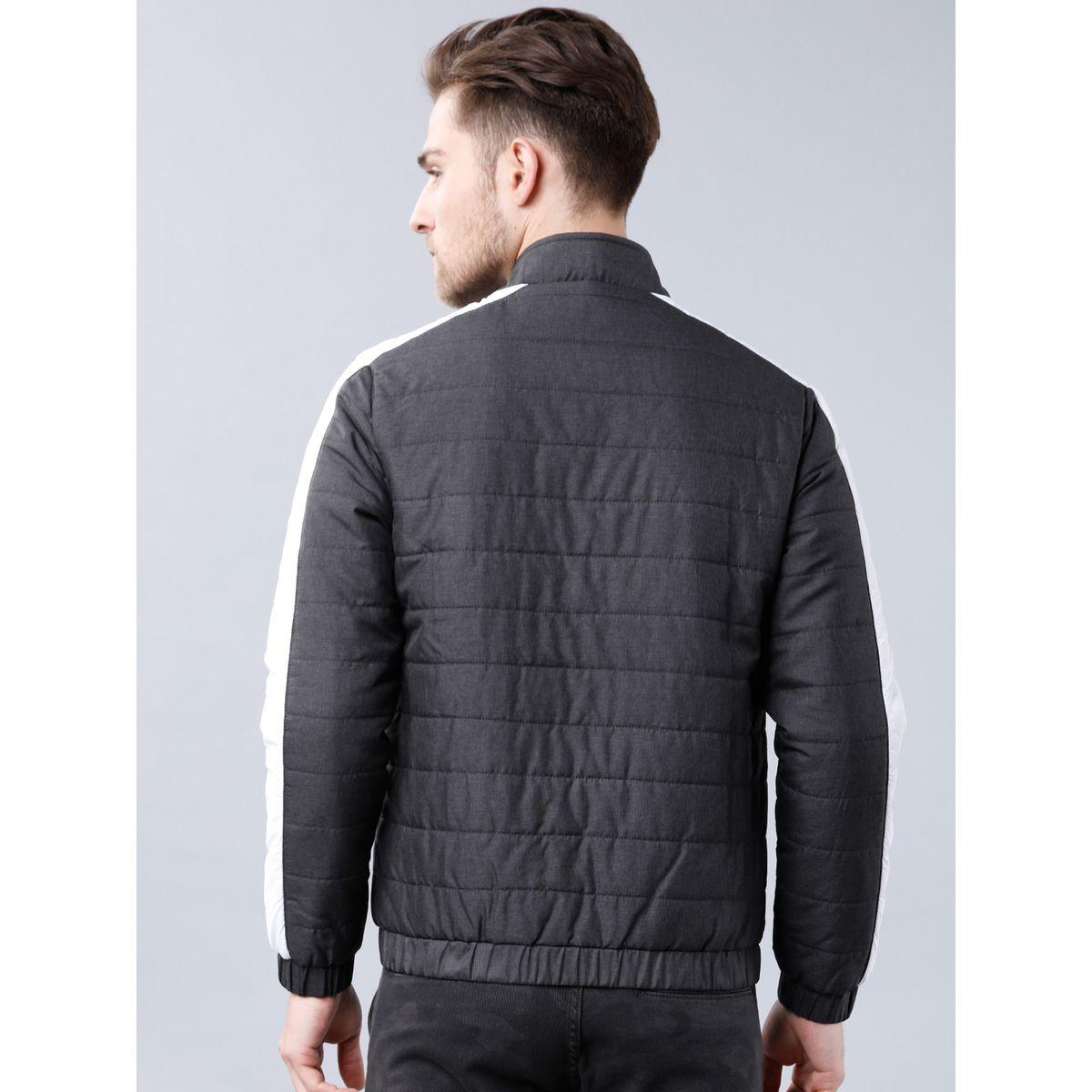 Highlander X Styli Solid High Neck Puffer Jacket-men-clothing-jacketsandblazers-jackets-image-3