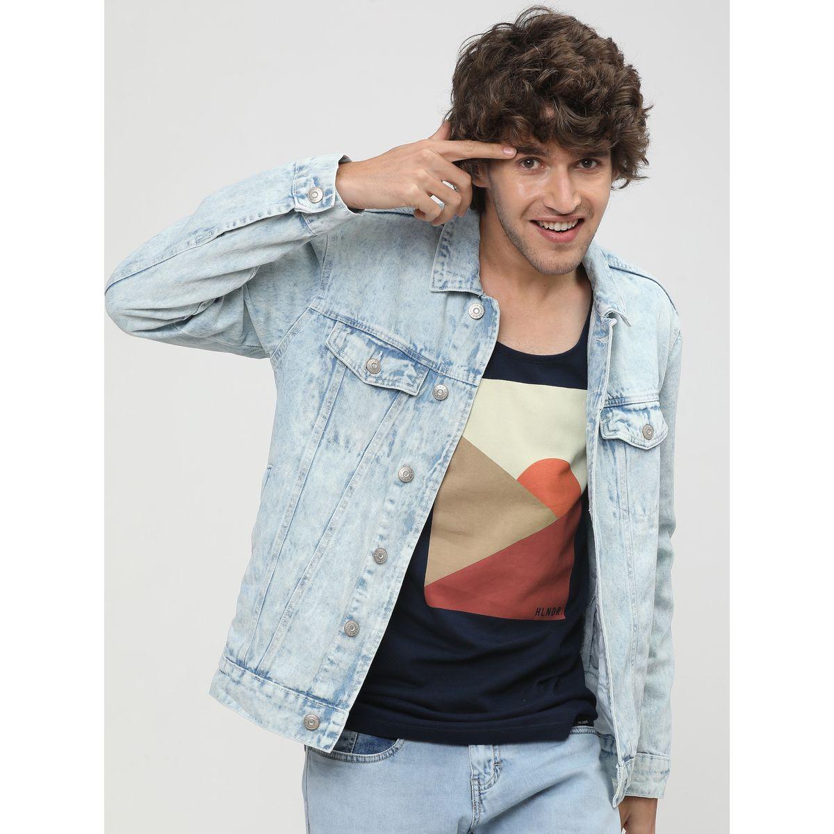 Highlander X Styli Washed Pocket Detail Denim Jacket-men-clothing-jacketsandblazers-jackets-image-1