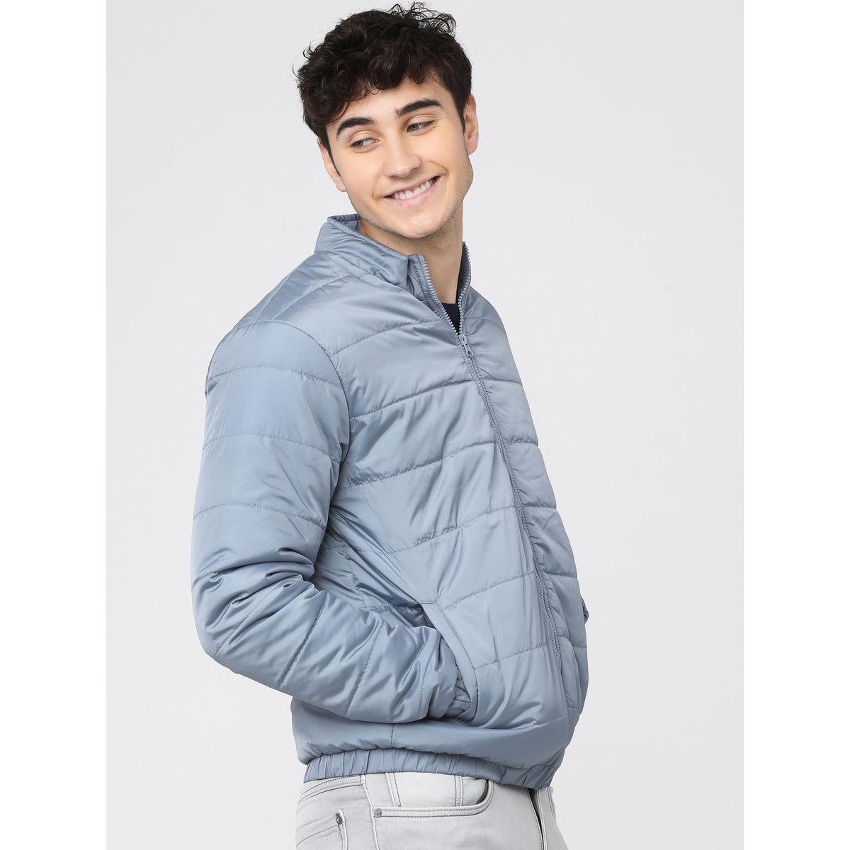 Highlander X Styli Solid High Neck Zip Up Bomber Jacket-men-clothing-jacketsandblazers-jackets-image-6