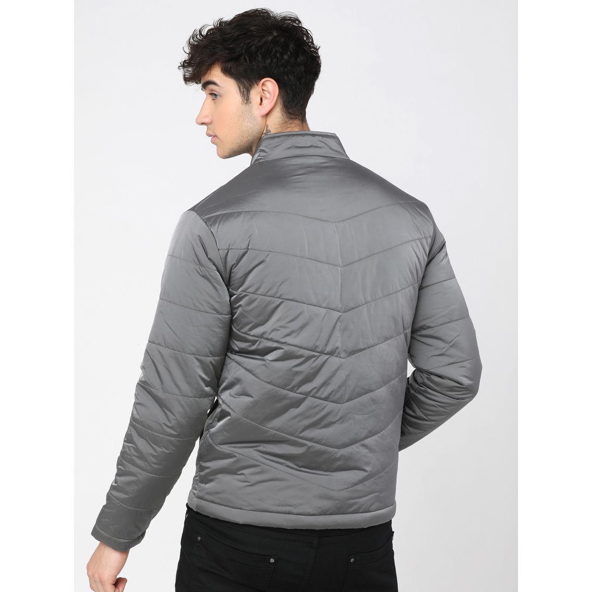 Highlander X Styli Solid High Neck Zip Up Bomber Jacket-men-clothing-jacketsandblazers-jackets-image-4