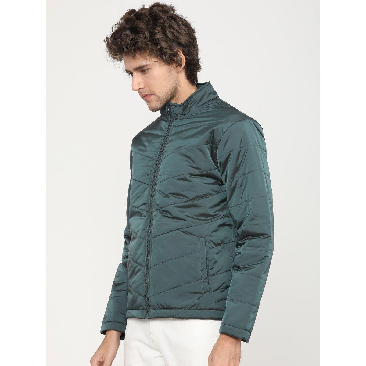 Highlander X Styli Solid High Neck Zip Up Bomber Jacket-men-clothing-jacketsandblazers-jackets-image-2