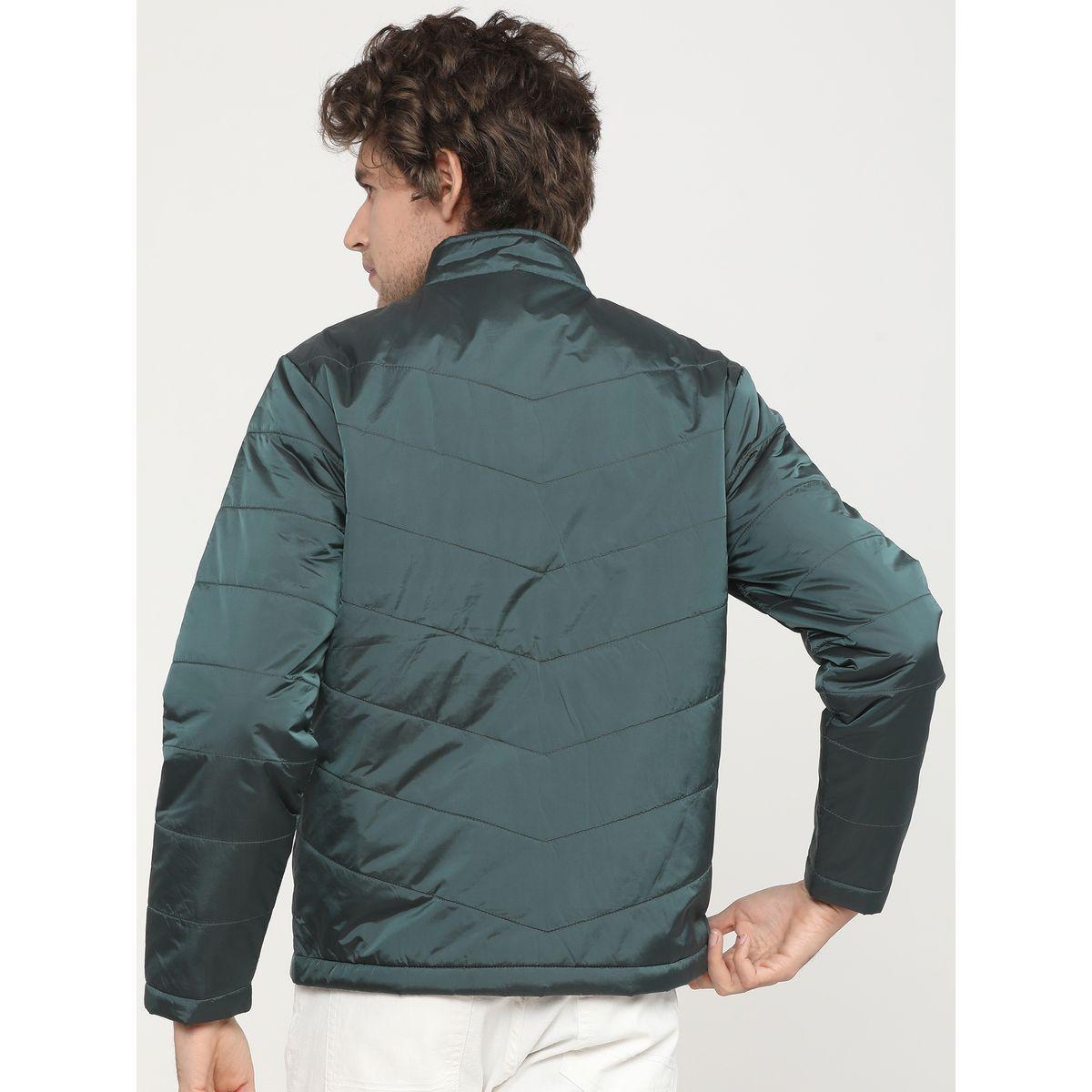 Highlander X Styli Solid High Neck Zip Up Bomber Jacket-men-clothing-jacketsandblazers-jackets-image-3