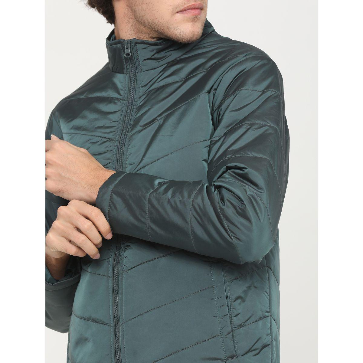 Highlander X Styli Solid High Neck Zip Up Bomber Jacket-men-clothing-jacketsandblazers-jackets-image-4