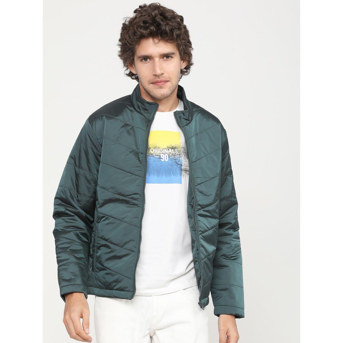 Highlander X Styli Solid High Neck Zip Up Bomber Jacket-men-clothing-jacketsandblazers-jackets-image-7