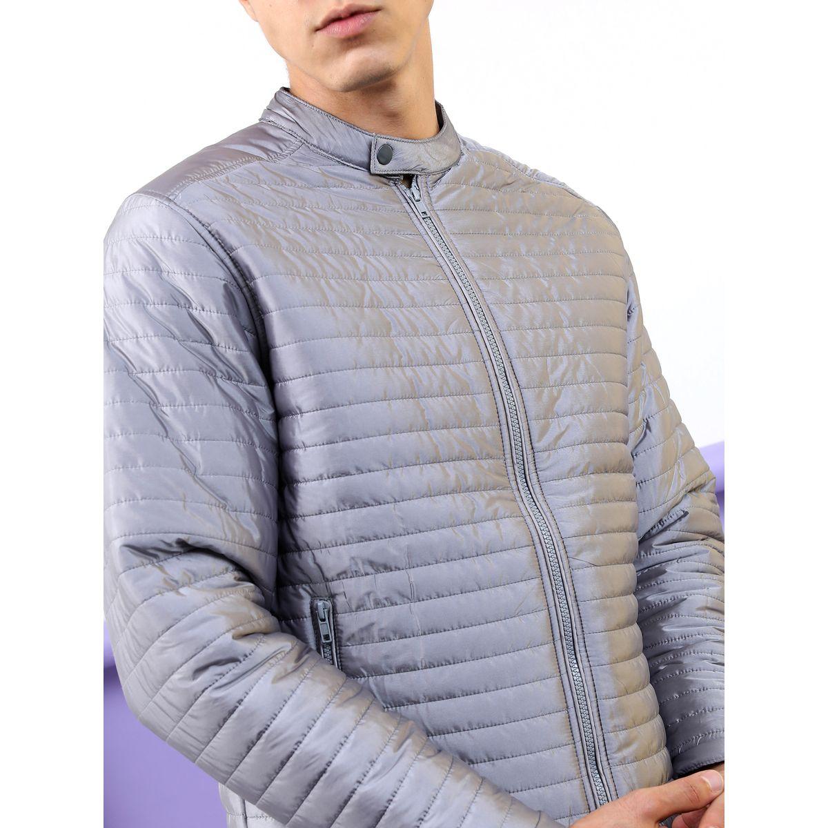 Highlander X Styli Solid High Neck Zip Up Puffer Jacket-men-clothing-jacketsandblazers-jackets-image-5