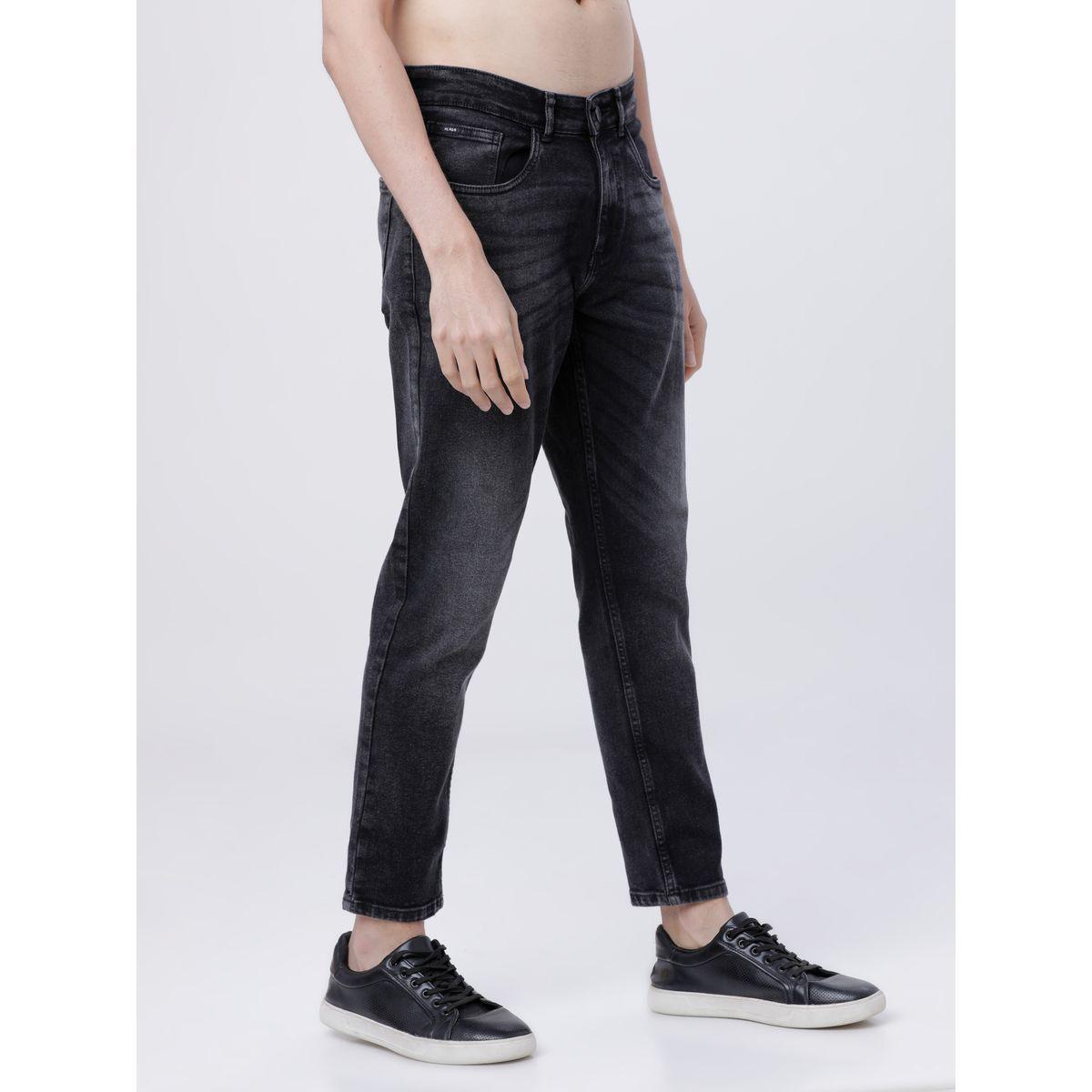 جينز سادة بتداخلات لون باهت هايلاندر × ستايلي-men-clothing-bottoms-jeans-image-6