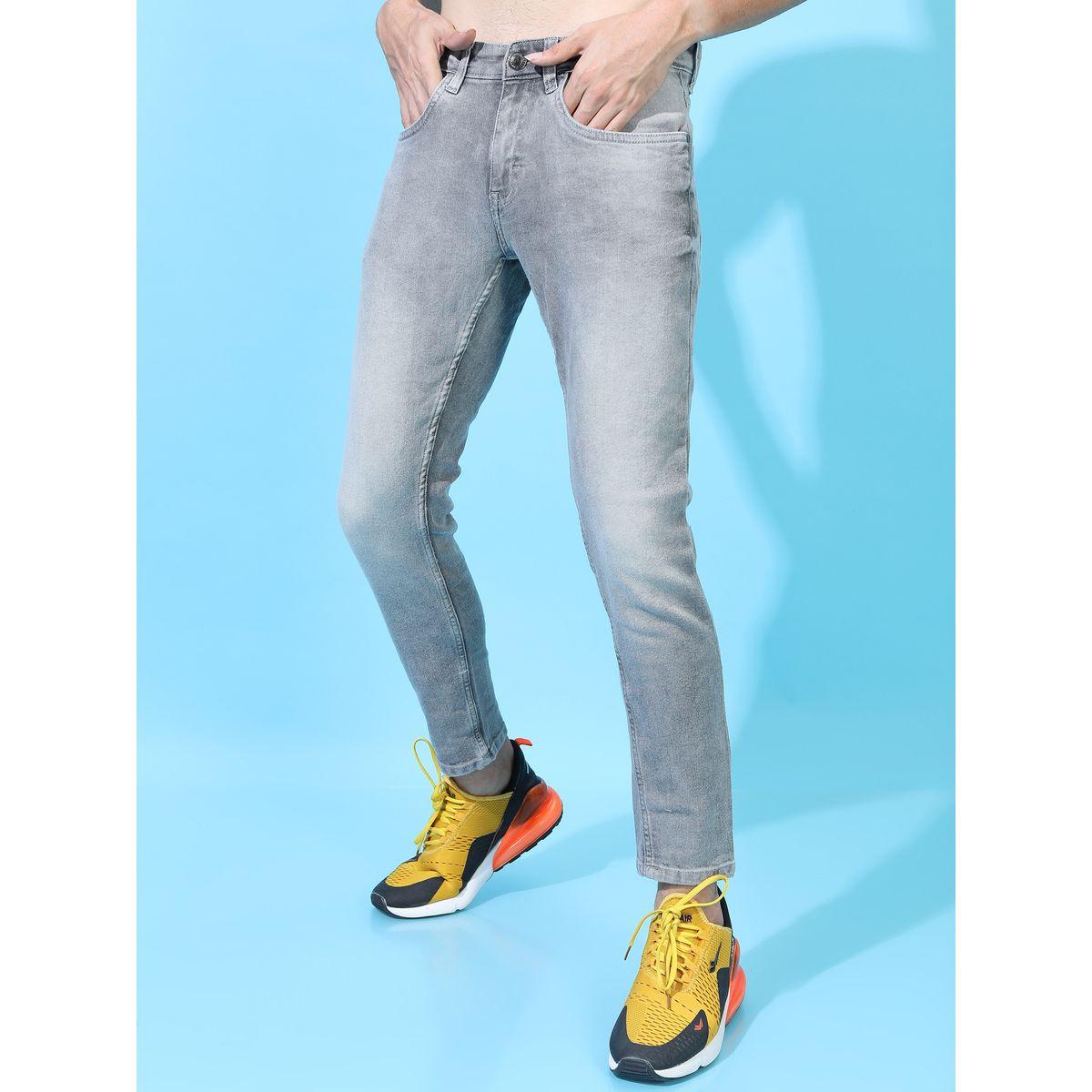 جينز بقصة مستدقة وتفاصيل باهتة هايلاندر × ستايلي-men-clothing-bottoms-jeans-image-6
