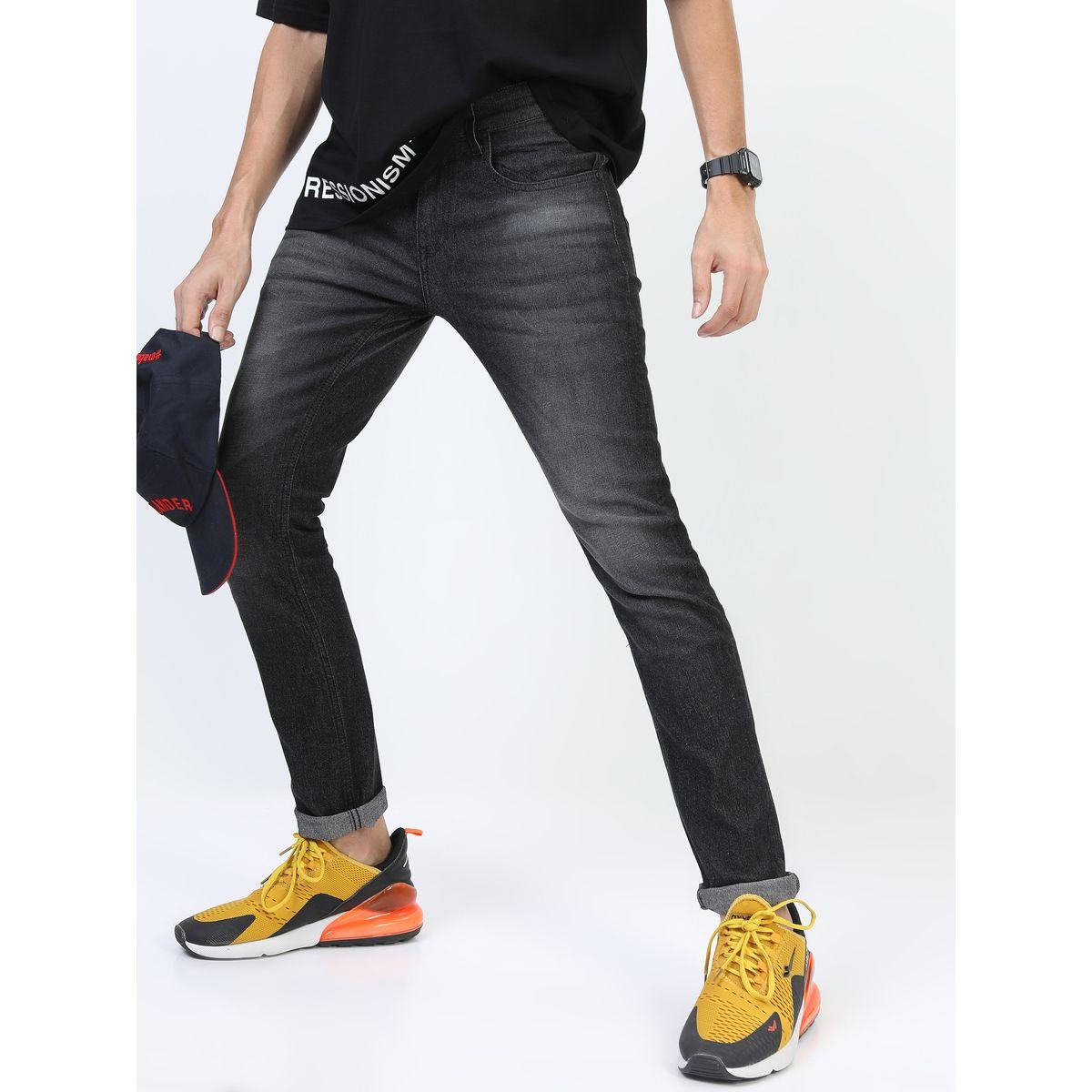Highlander X Styli Slim Fit High Fade Stretchable Jeans-men-clothing-bottoms-jeans-image-1