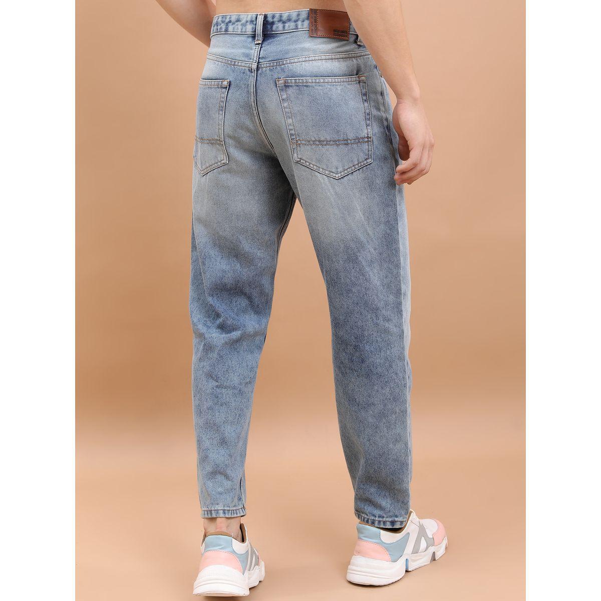 جينز بقصة أرجل مستقيمة هايلاندر × ستايلي-men-clothing-bottoms-jeans-image-3