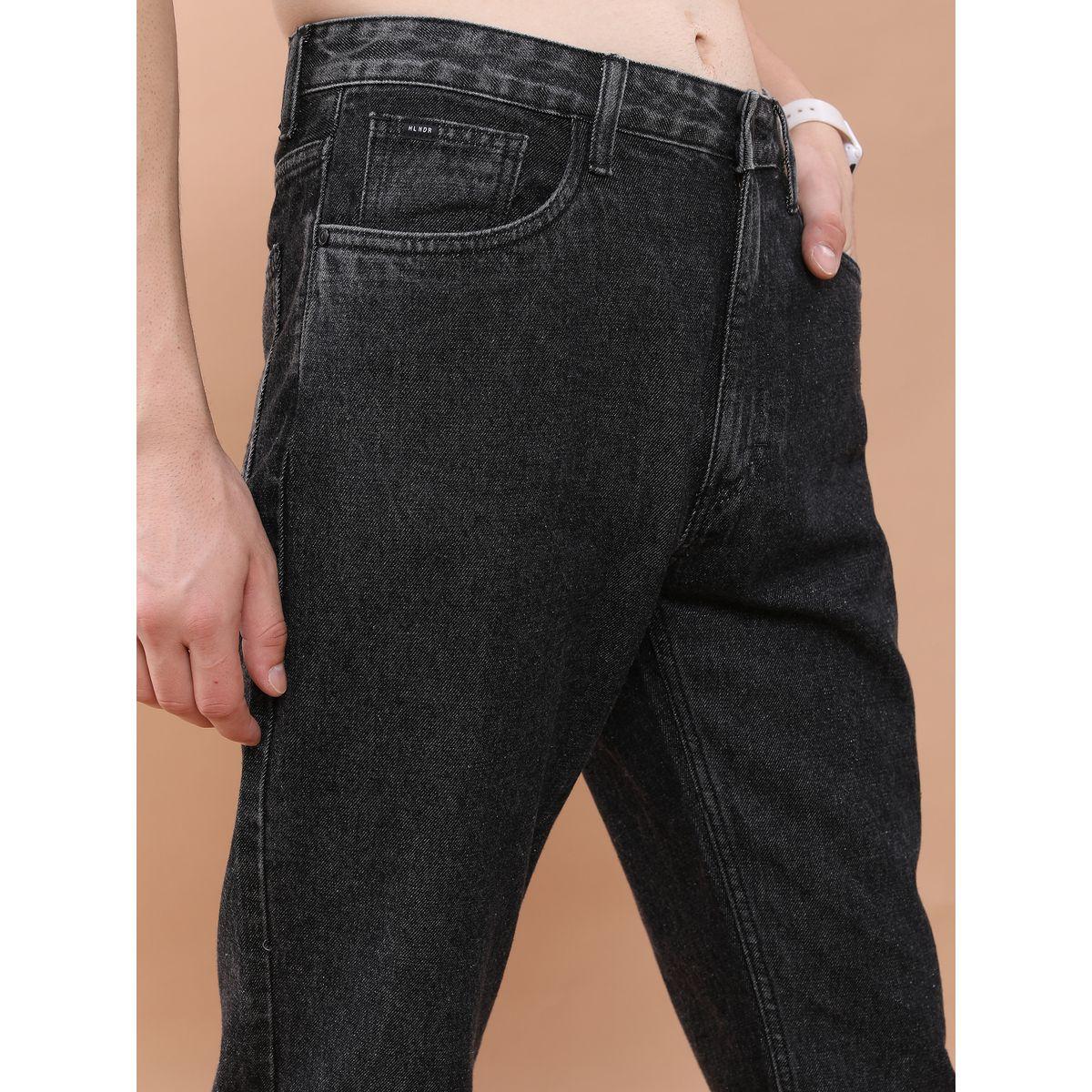 جينز باجي سادة بخصر متوسط كيتش × ستايلي-men-clothing-bottoms-jeans-image-5