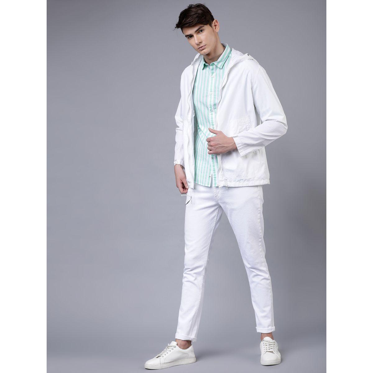 Highlander X Styli Slim Fit Striped Cotton Casual Shirt-men-clothing-shirts-image-2
