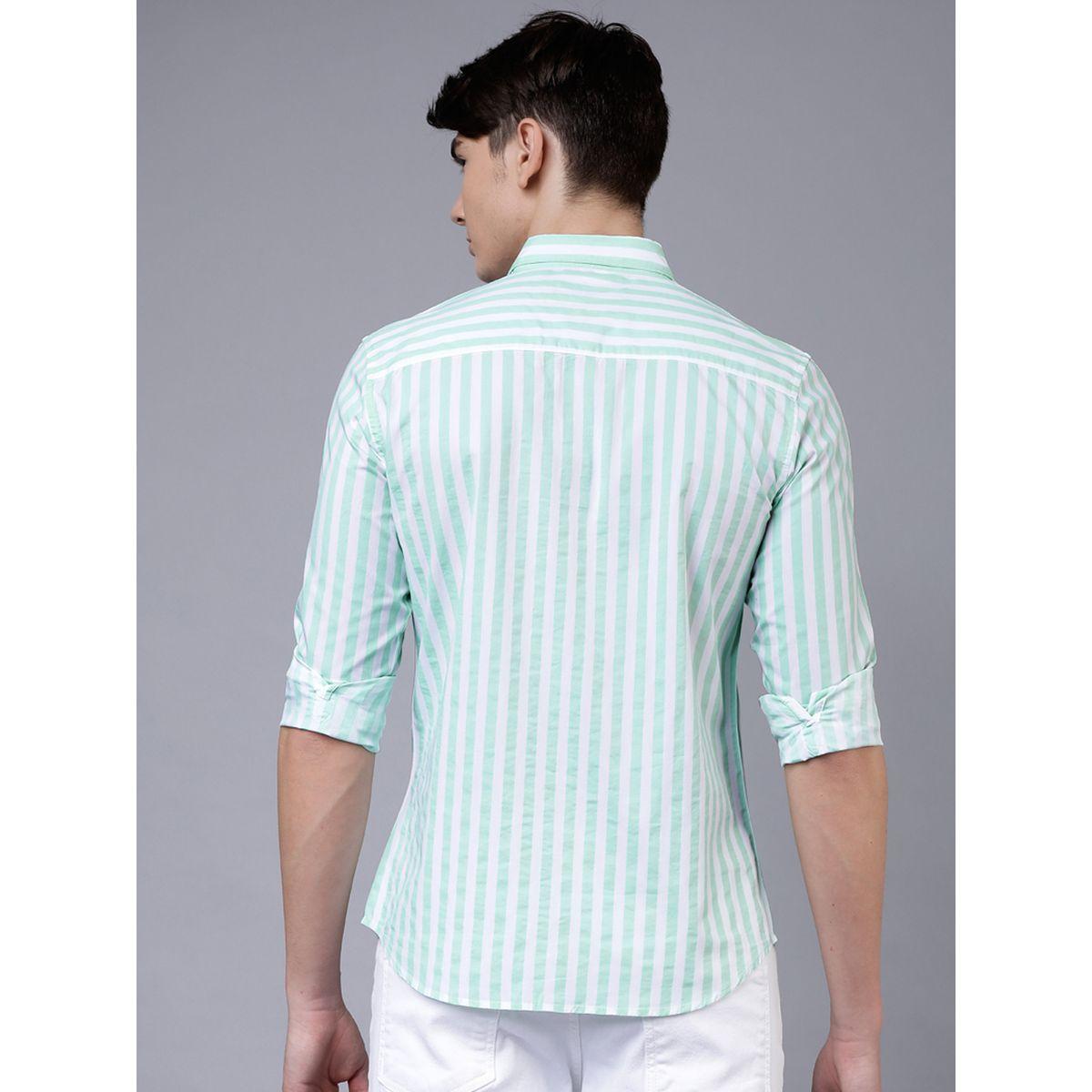 Highlander X Styli Slim Fit Striped Cotton Casual Shirt-men-clothing-shirts-image-3