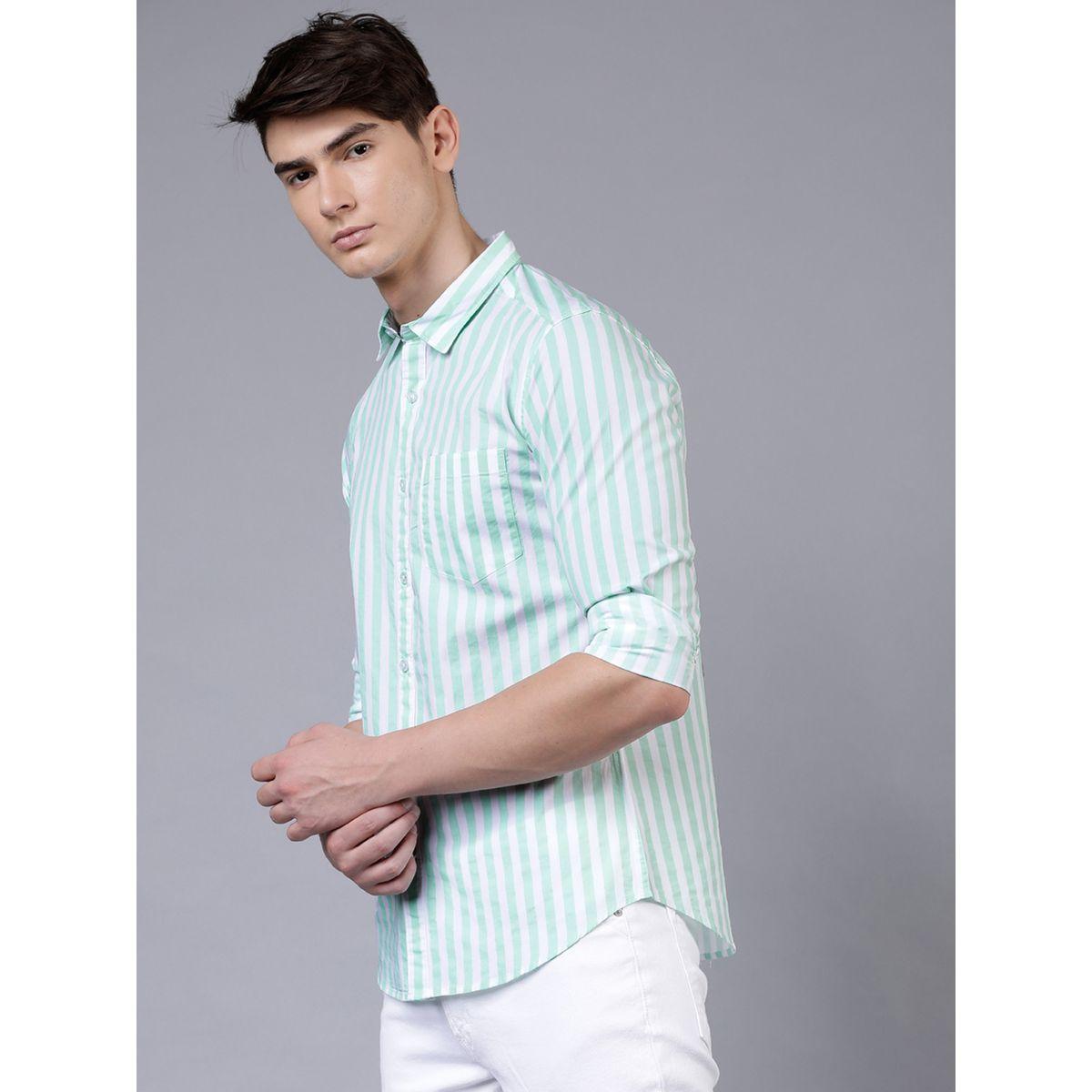 Highlander X Styli Slim Fit Striped Cotton Casual Shirt-men-clothing-shirts-image-4