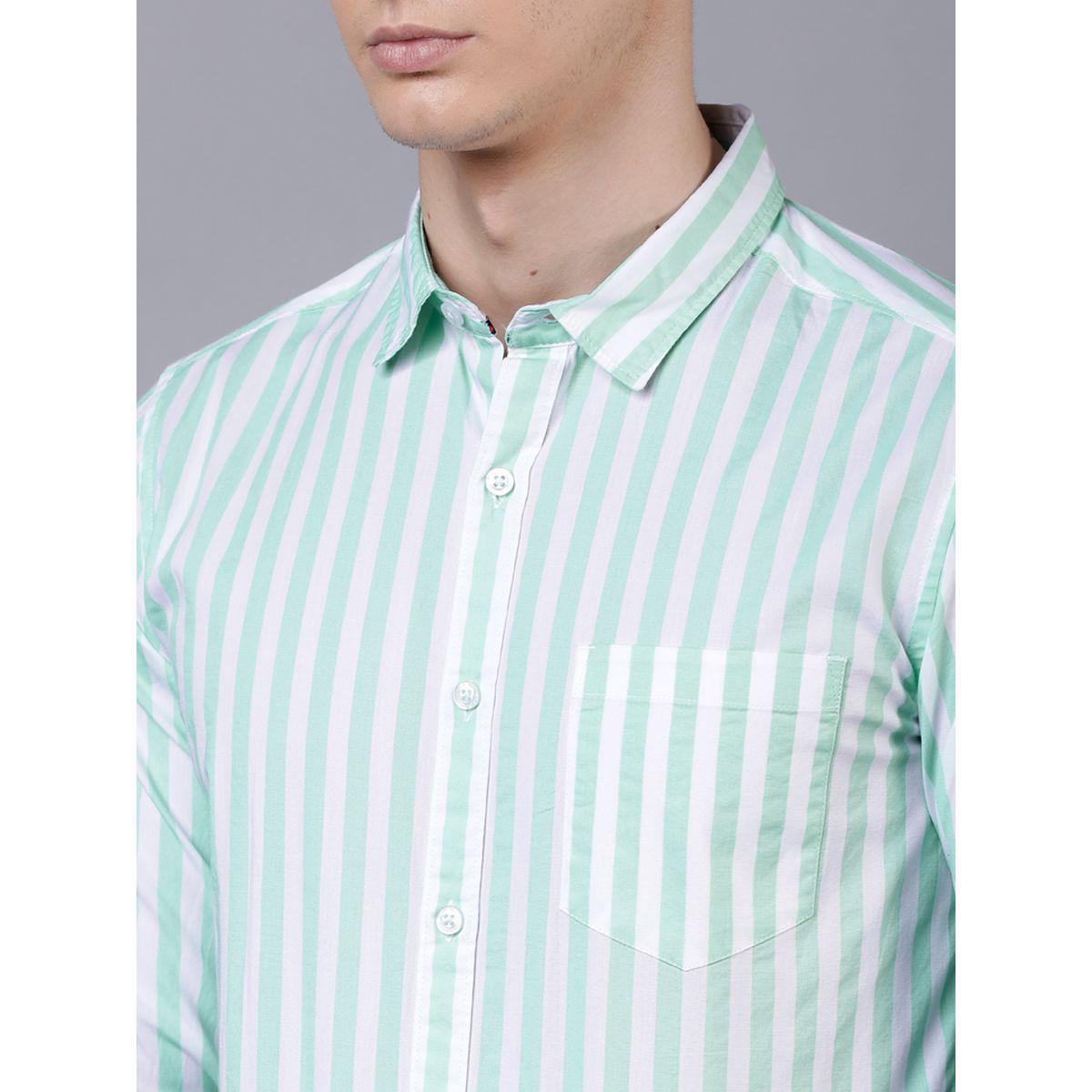 Highlander X Styli Slim Fit Striped Cotton Casual Shirt-men-clothing-shirts-image-5