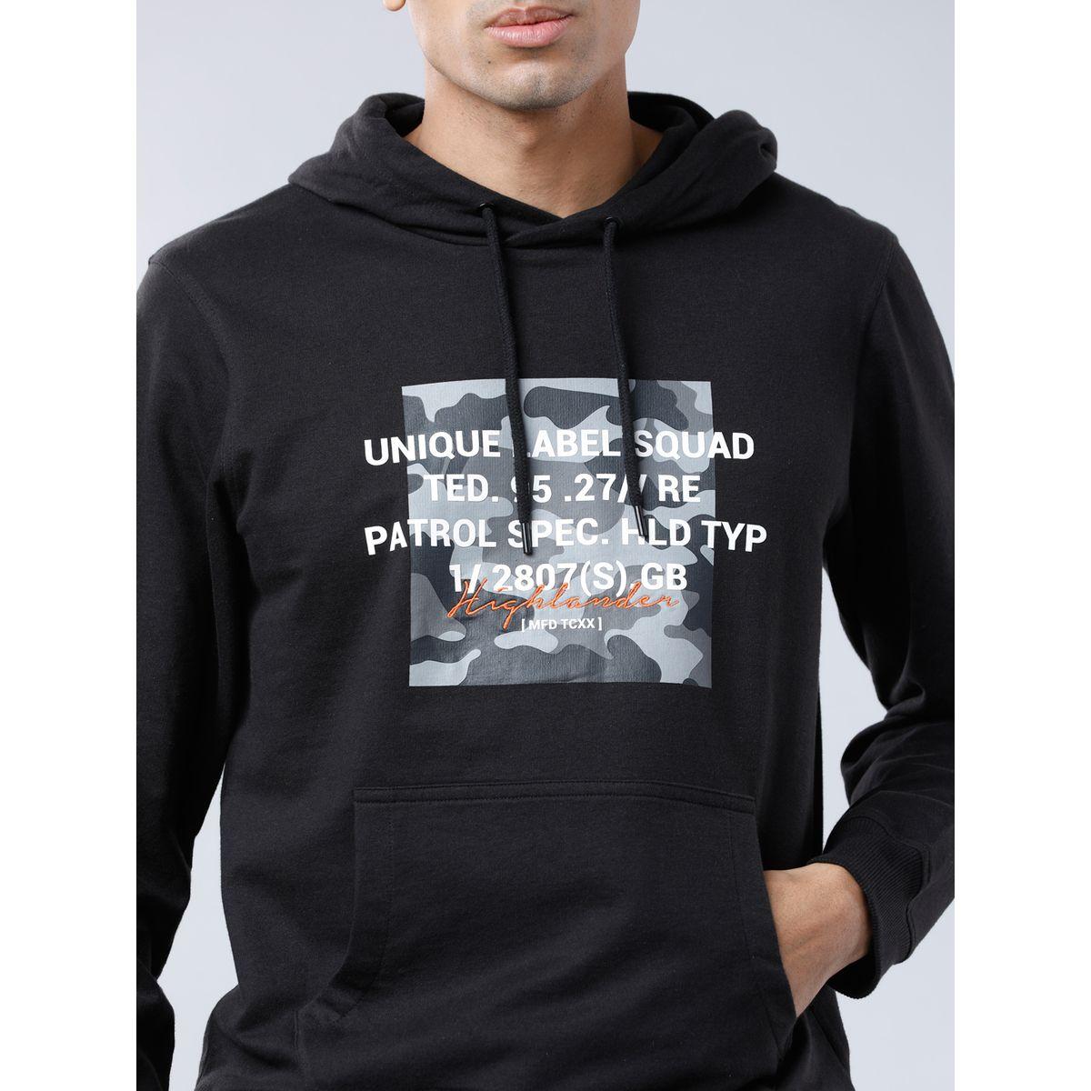 هودي مطبع بطبعة جرافيك هايلاندر × ستايلي-men-winterwear-hoodiesandsweatshirts-image-4