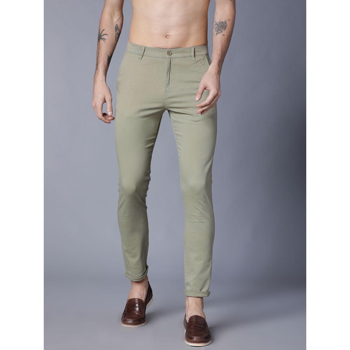 Highlander X Styli Solid Slim Fit Chino Trouser-men-clothing-bottoms-trousersandchinos-trousers-image-1