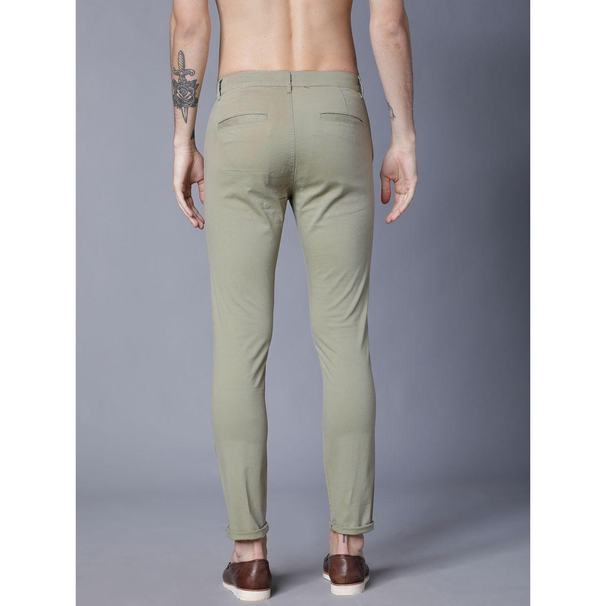 بنطال تشينو بقصة سليم فت هايلاندر × ستايلي-men-clothing-bottoms-trousersandchinos-trousers-image-4
