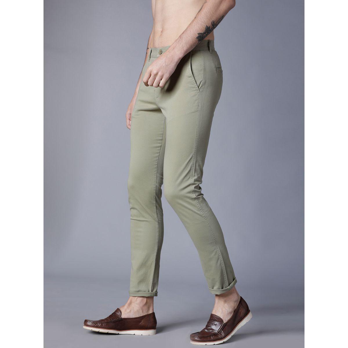 Highlander X Styli Solid Slim Fit Chino Trouser-men-clothing-bottoms-trousersandchinos-trousers-image-4