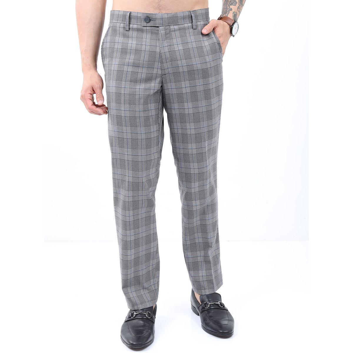 Highlander X Styli Checked Slim Fit Formal Trouser-men-clothing-bottoms-trousersandchinos-trousers-image-6