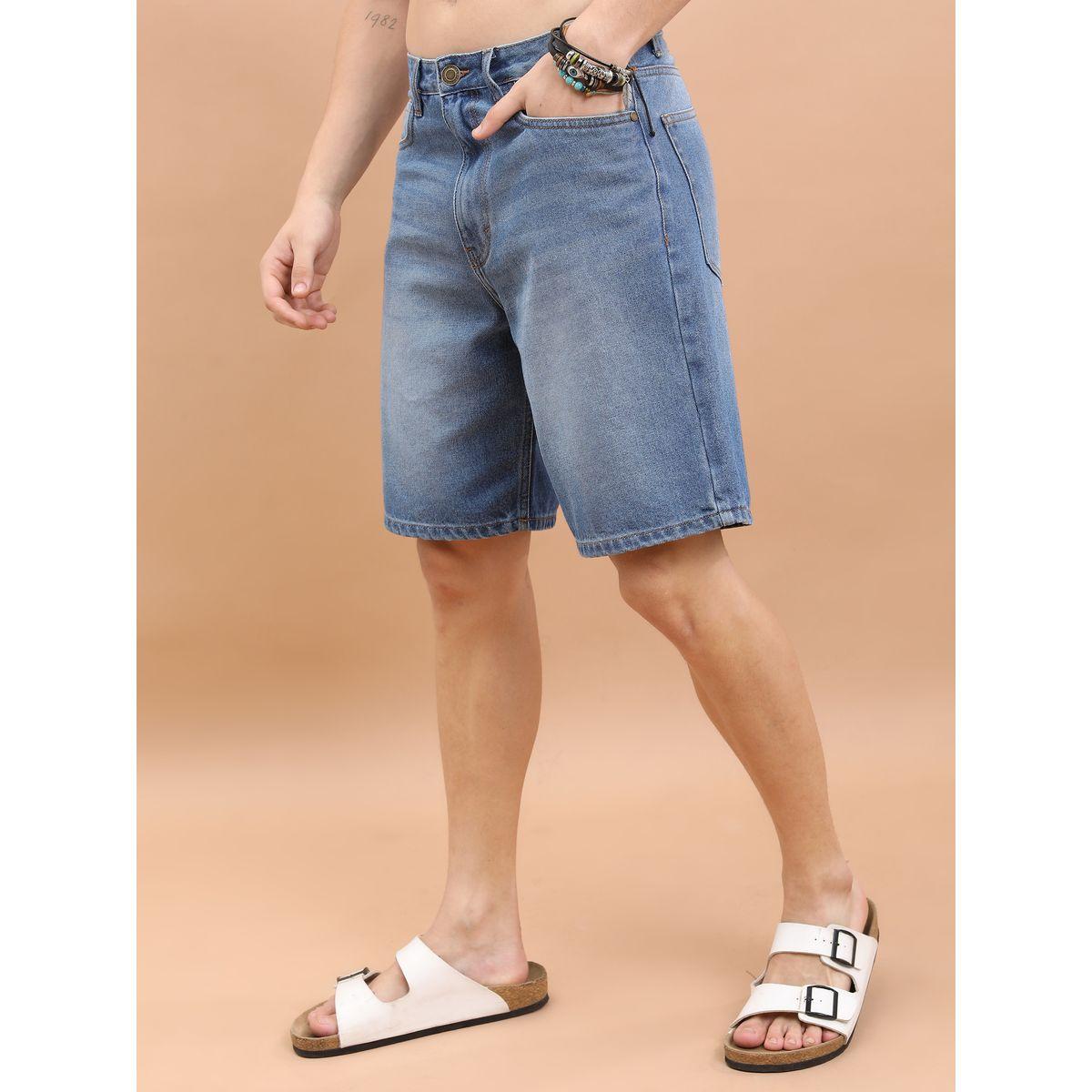 Highlander X Styli High Fade Denim Shorts-men-clothing-bottoms-shorts-image-4