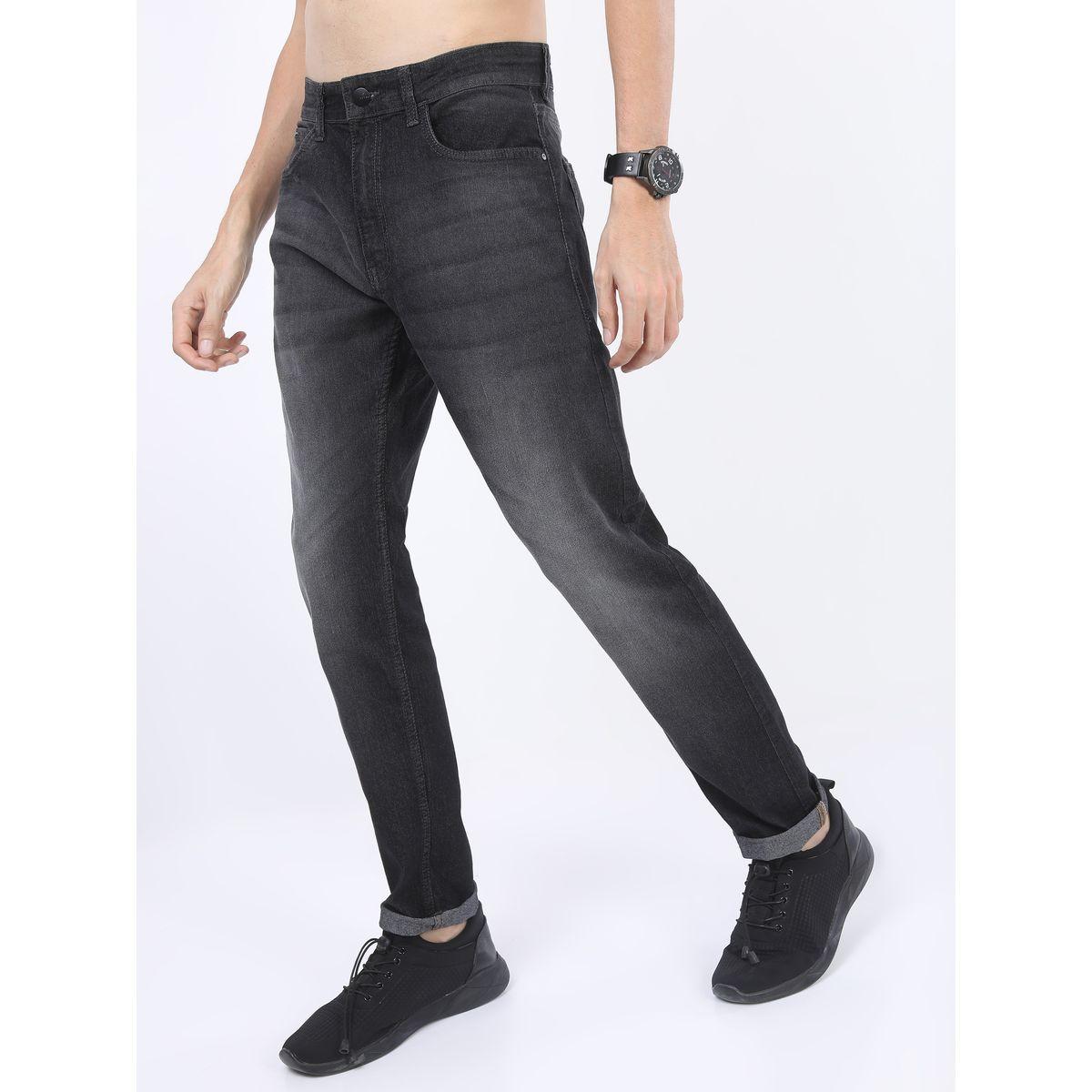 جينز بنسيج مطاط وقصة مستدقة كيتش × ستايلي-men-clothing-bottoms-jeans-image-4