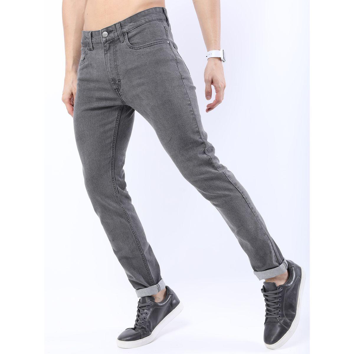 جينز بقصة مستدقة وتفاصيل باهتة كيتش × ستايلي-men-clothing-bottoms-jeans-image-5