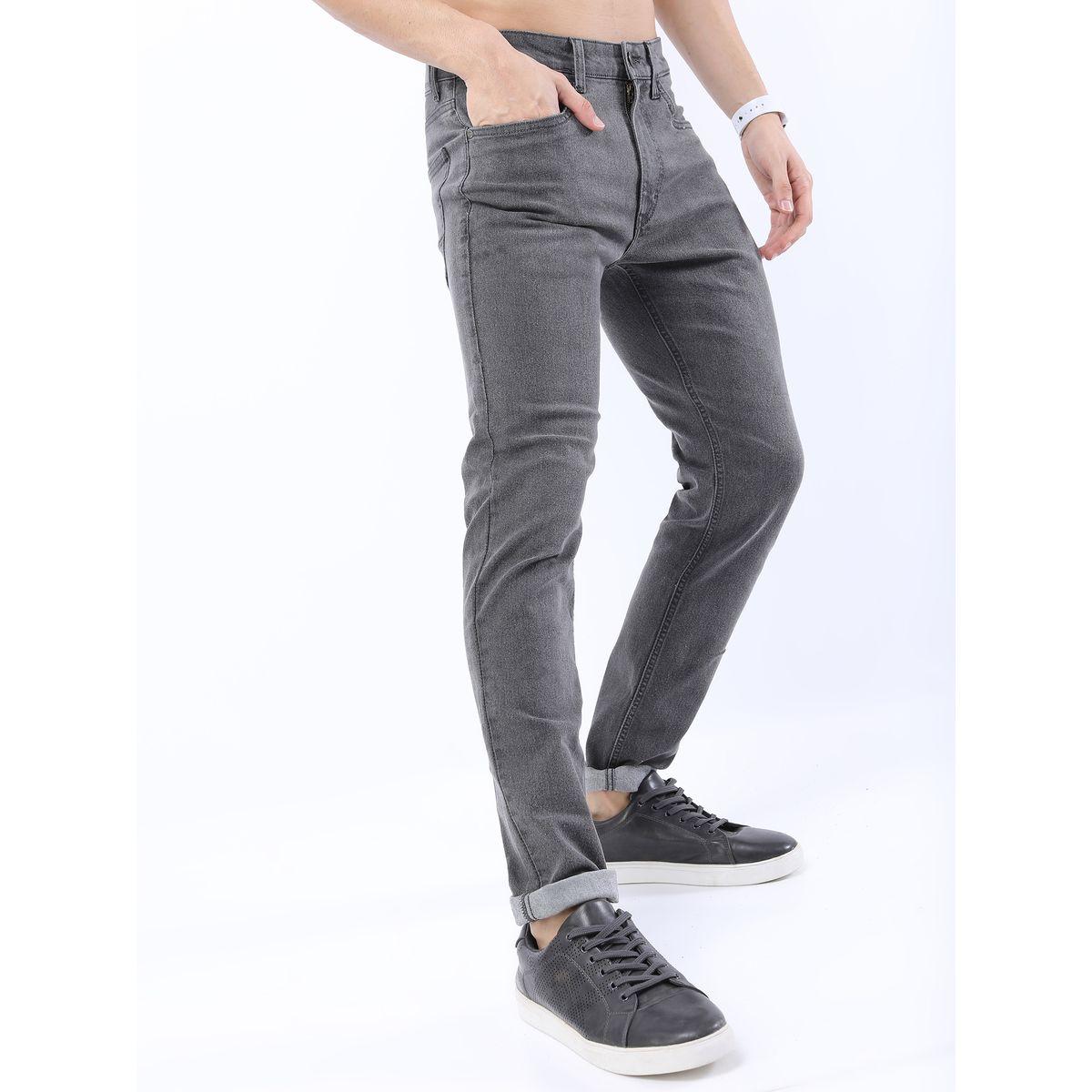 جينز بقصة مستدقة وتفاصيل باهتة كيتش × ستايلي-men-clothing-bottoms-jeans-image-6