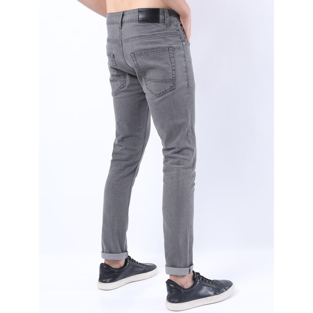 جينز بقصة ضيقة وتفاصيل باهتة كيتش × ستايلي-men-clothing-bottoms-jeans-image-3