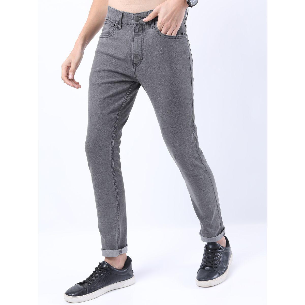 جينز بقصة ضيقة وتفاصيل باهتة كيتش × ستايلي-men-clothing-bottoms-jeans-image-5