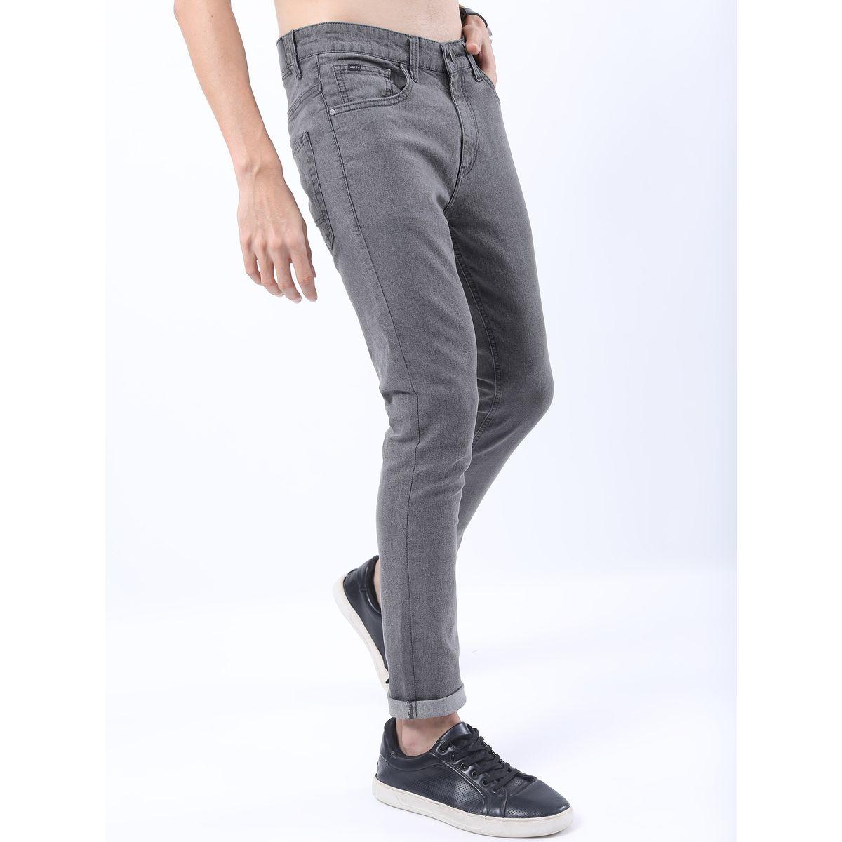 جينز بقصة ضيقة وتفاصيل باهتة كيتش × ستايلي-men-clothing-bottoms-jeans-image-6