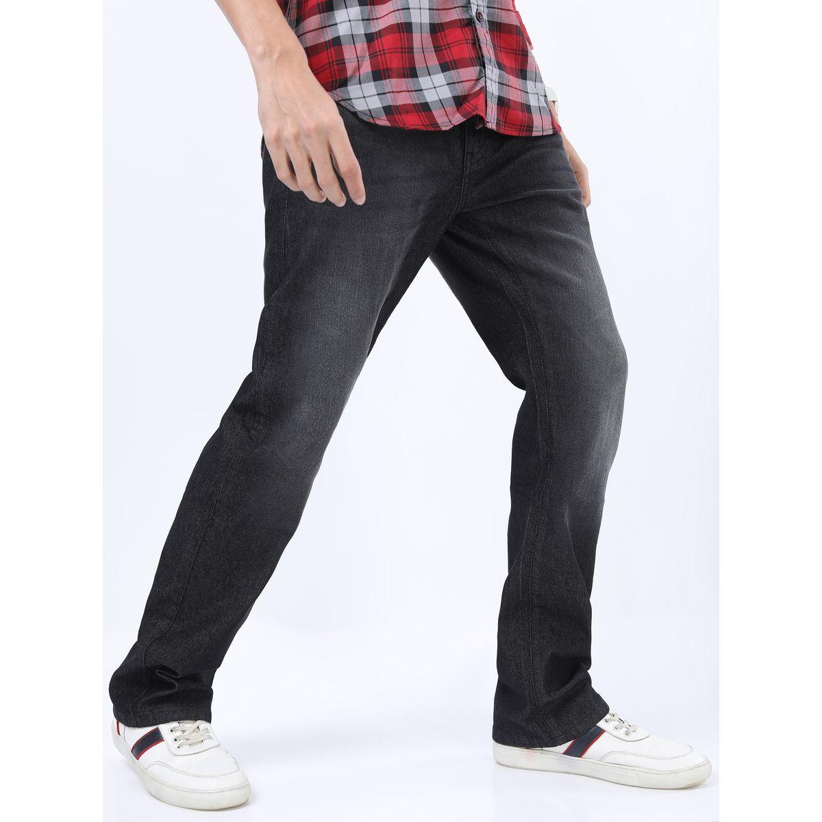 جينز بتفاصيل باهتة وأرجل واسعة كيتش × ستايلي-men-clothing-bottoms-jeans-image-1