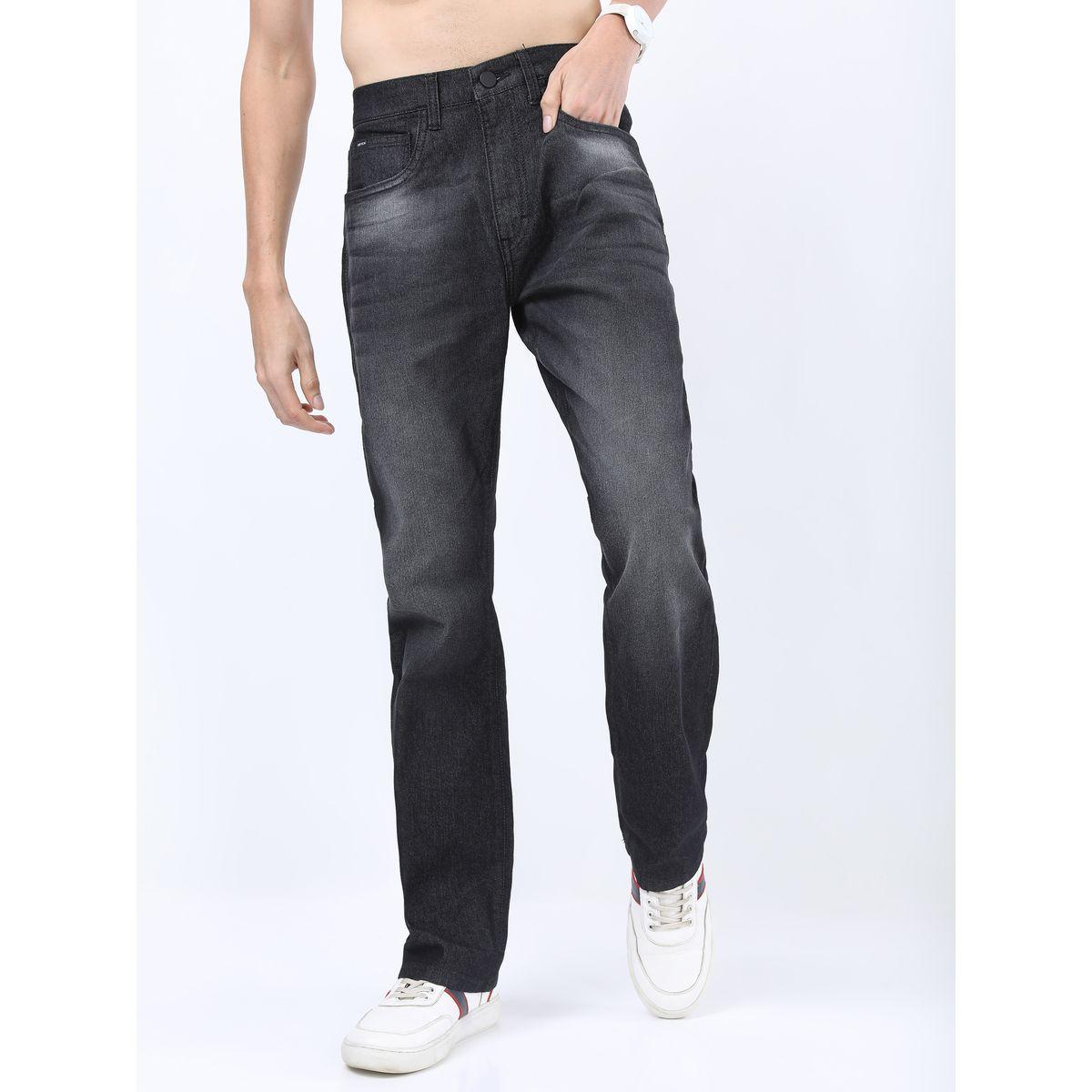 جينز بتفاصيل باهتة وأرجل واسعة كيتش × ستايلي-men-clothing-bottoms-jeans-image-4