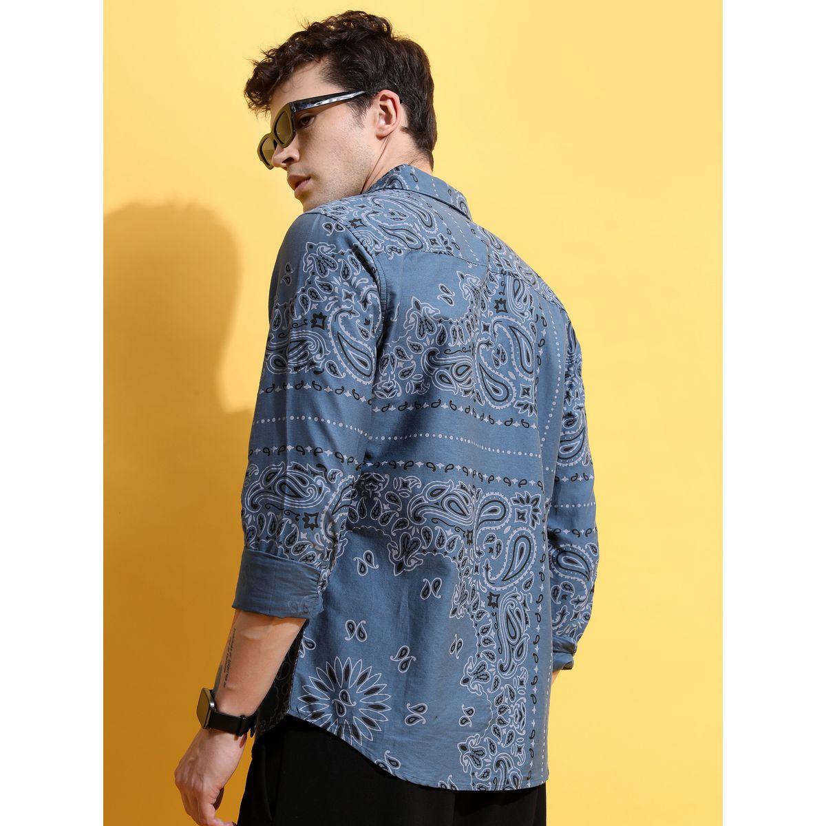قميص بقصة سليم فت كيتش × ستايلي-men-clothing-shirts-image-3