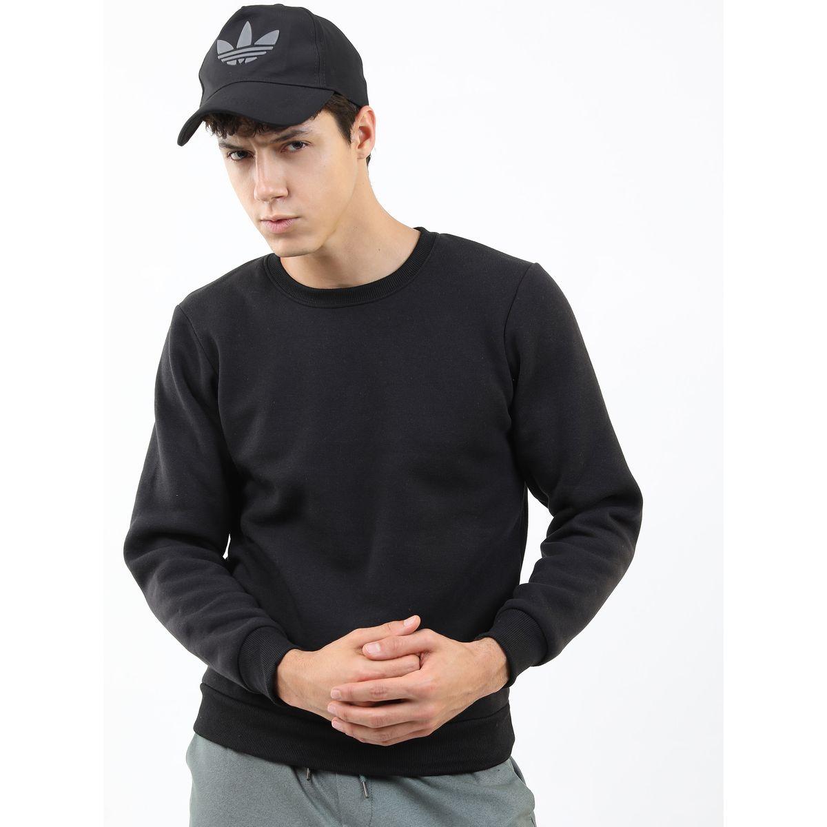 Ketch X Styli Regular Fit Solid Sweatshirt-men-winterwear-hoodiesandsweatshirts-image-1