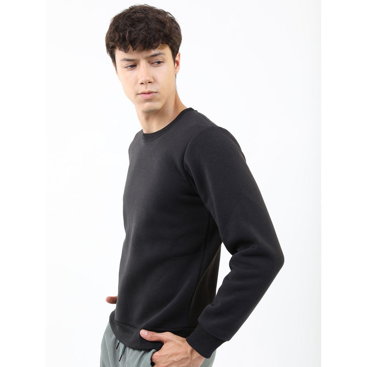 Ketch X Styli Regular Fit Solid Sweatshirt-men-winterwear-hoodiesandsweatshirts-image-4