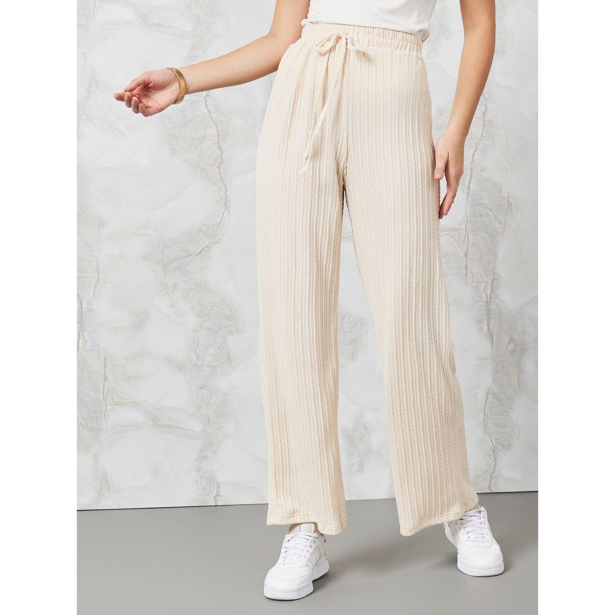 Styli High Rise Straight Fit Ribbed Jogger-women-clothing-bottoms-joggers-image-2